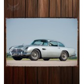 Металлическая табличка Aston Martin DB5 James Bond Edition